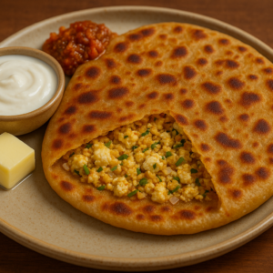 Pyaaz Paneer Paratha