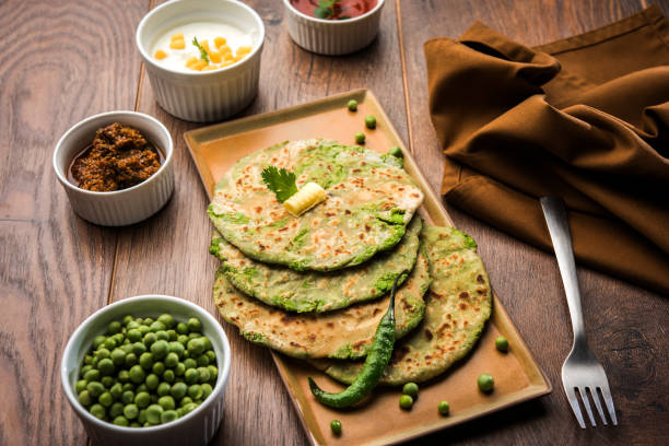 Matar Paratha